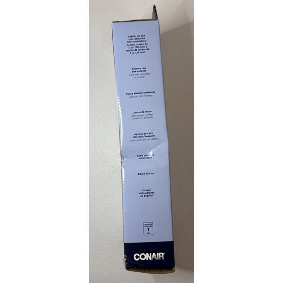 Conair 2 in 1 Hot Air Brush Curling Iron Combo Hair Dryer 1"- 1½" - Picture 6 of 9